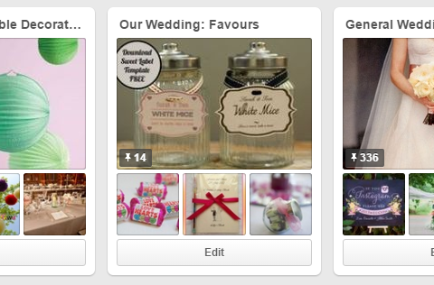 Wedding Pinterest Boards