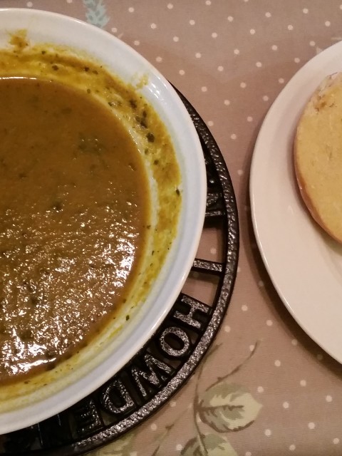 TUESDAY: Homemade Carrot and Coriander Soup