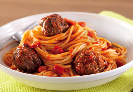 SATURDAY: Meatballs and Spaghetti