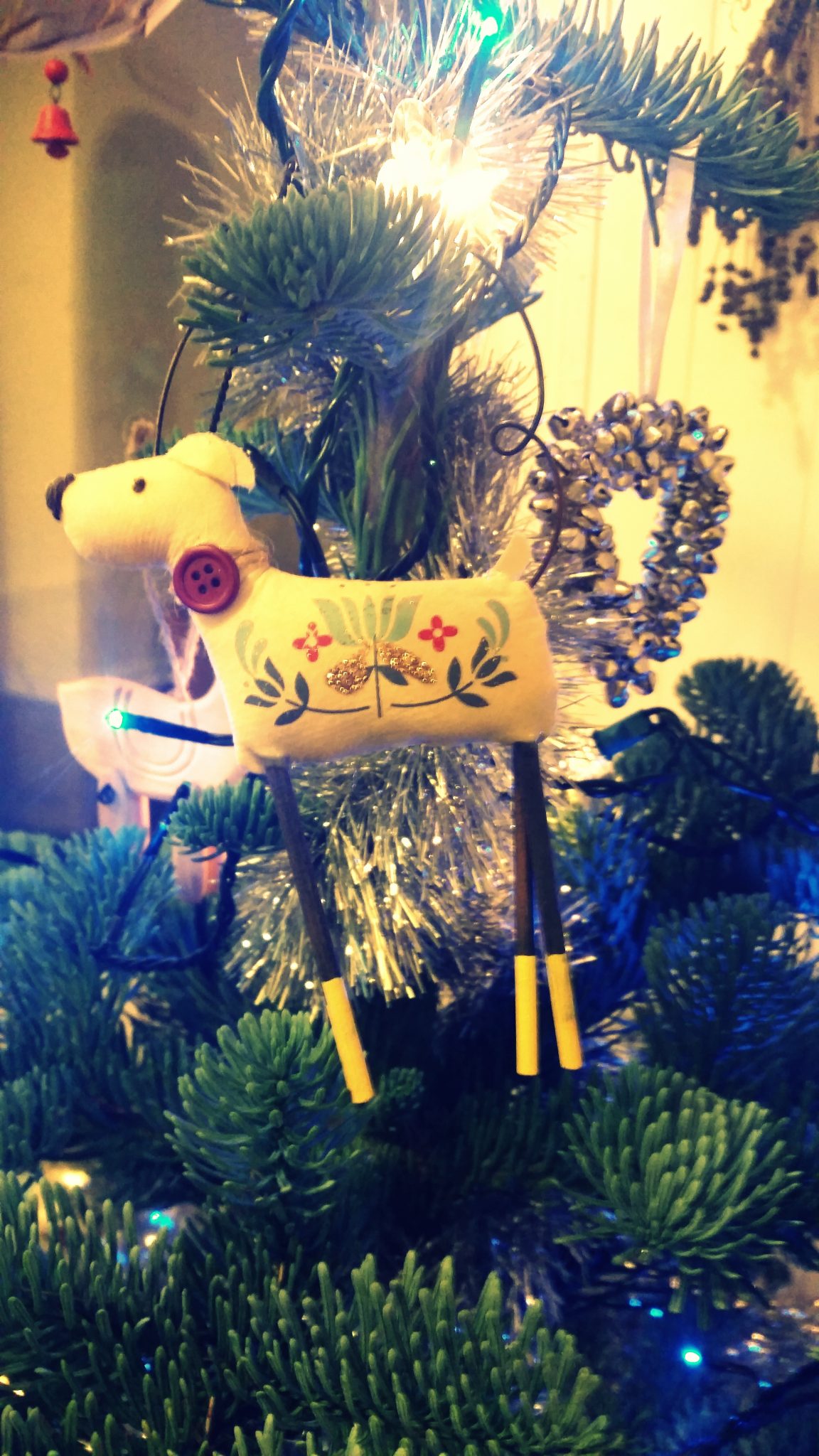 Such a cute dog - gift from my lovely Laura G :)