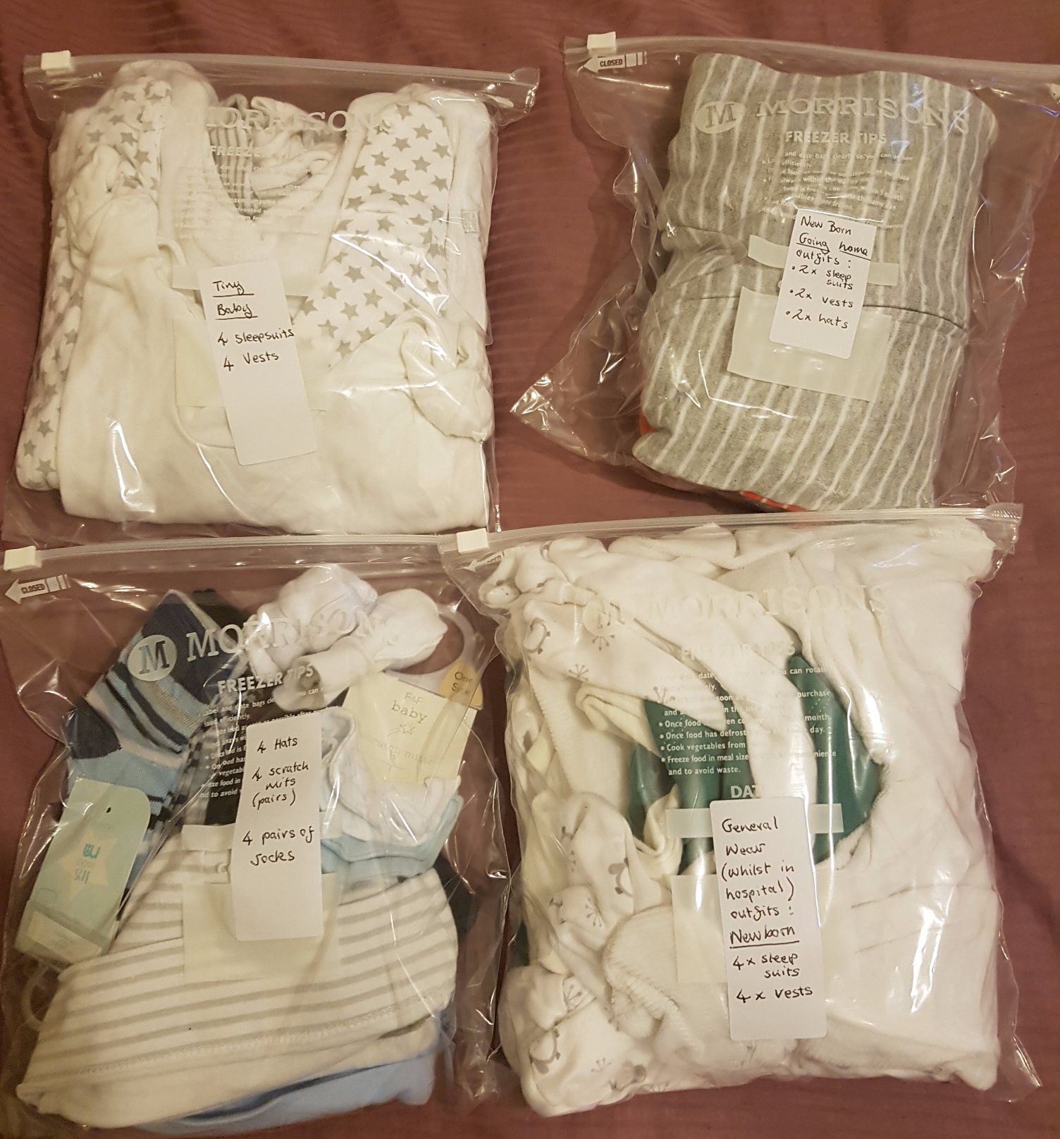 JamJarGill: FUTURE LITTLE GHERKINS: Packing My Hospital Bag(s)