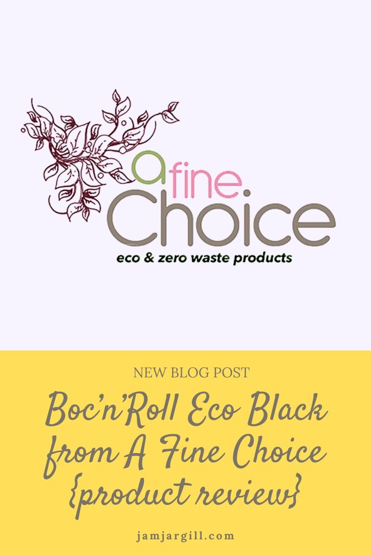 JamJarGill: Boc’n’Roll Eco Black from A Fine Choice {product review}