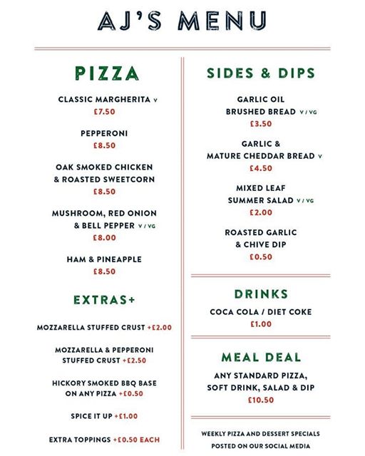 JamJarGill: AJ Rustic Pizza Co. {foodie review}